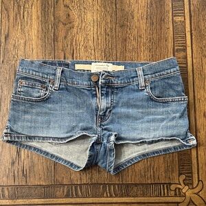 Y2K Vintage Abercrombie & Fitch Blue Jean Shorts